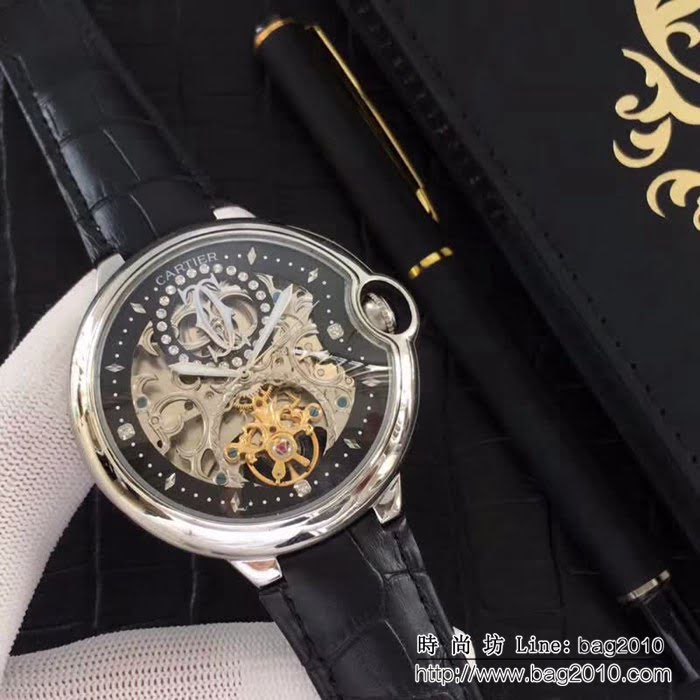 CARTIER卡地亞 全自動機械 男士腕表 WSS0224